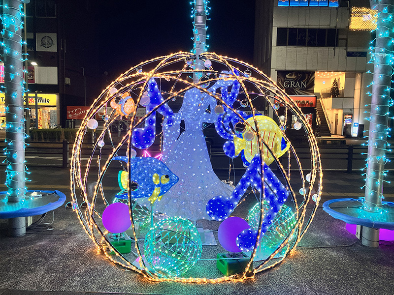 焼津市内 駅前広場