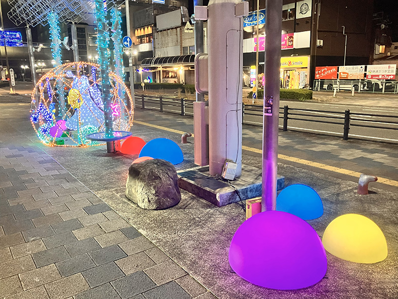 焼津市内 駅前広場